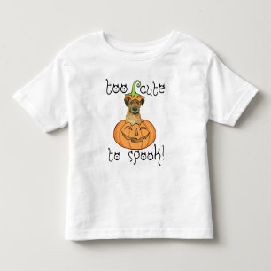 Bebé Camiseta de Halloween Border Terrier