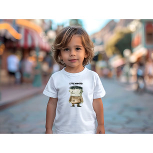 Bebé Camiseta de Halloween para niños Little Monster