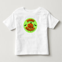 Camiseta de Halloween para niños pequeños