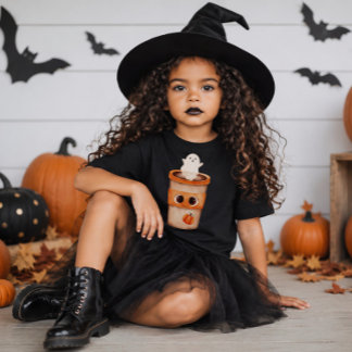 Bebé Camiseta de Halloween para niños pequeños con taza
