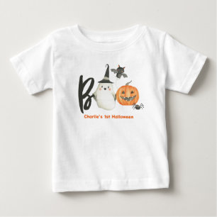 Bebé Camiseta de Halloween - Primer cumpleaños de bebé-