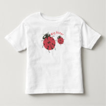 Camiseta de Hermana Mayor - Tema Mariquita