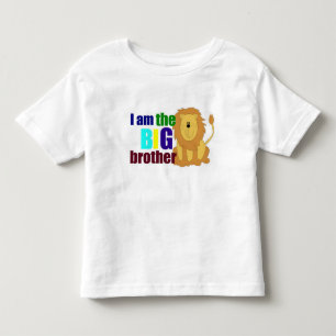 Bebé Camiseta de Hermano Mayor Adorable con Cachorro de