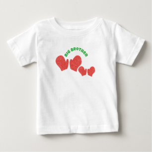 Bebé Camiseta de Hermano Mayor - Navidad