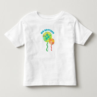 Bebé Camiseta de Hermano Mayor - Tema de Globos