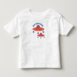 Bebé Camiseta de Hermano Mayor - Tema OVNI