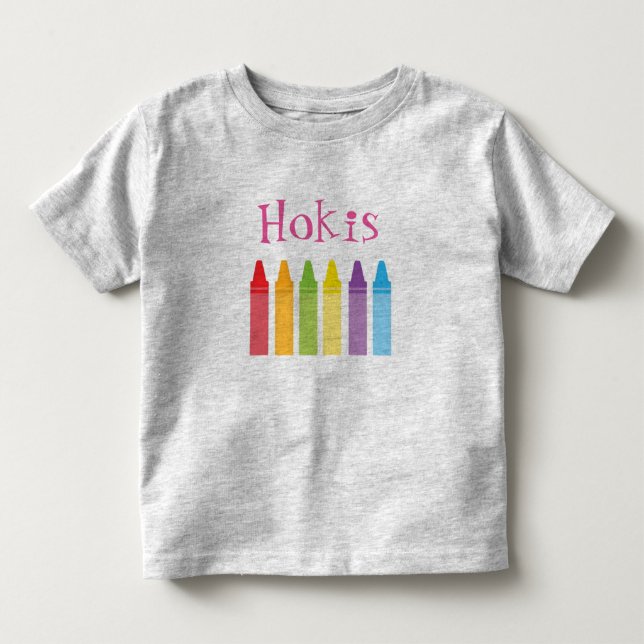 Bebé Camiseta de Hokis (Anverso)