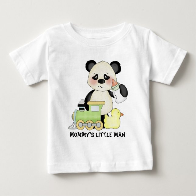 Bebé Camiseta de hombrecillo de mamá (Anverso)