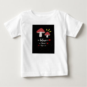 Bebé Camiseta de hongo lindo