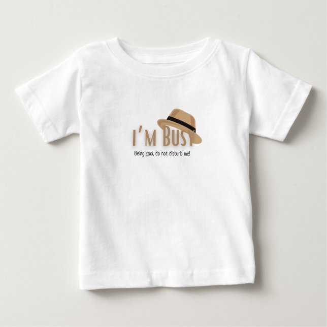 Bebé Camiseta de I'm cool like pops (Anverso)