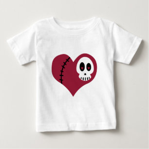 Bebé Camiseta de infante de cráneo