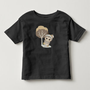 Bebé Camiseta de invierno Boho Penguin Toddler