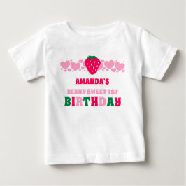 Bebé Camiseta de invitado para celebración del primer c