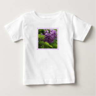 Bebé Camiseta de Jacaranda y Butterflies