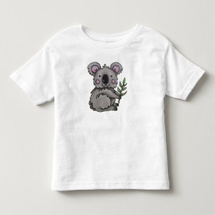 Bebé Camiseta de koalas adorables