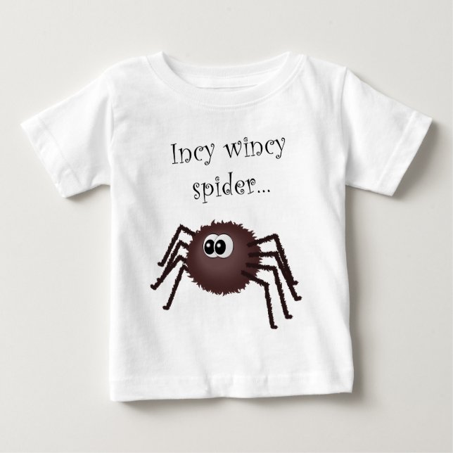 Bebé Camiseta de la araña del wincy de Incy para los (Anverso)