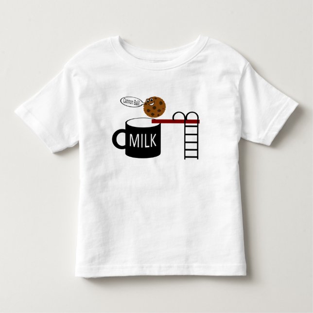 Bebé Camiseta de la aventura de la galleta (Anverso)