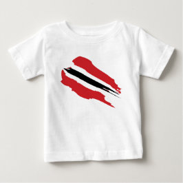 Bebé Camiseta de la bandera de Trinbago (niño)