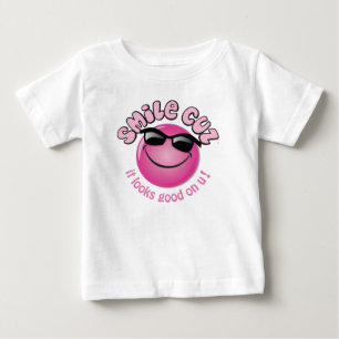 Bebé camiseta de la cara