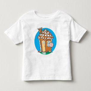 Bebé Camiseta De La Casa Del Gingerbread