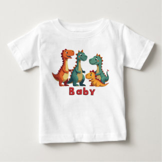 Bebé Camiseta de la familia Dinosaur (bebé)