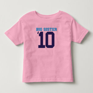 Bebé camiseta de la hermana mayor 2010