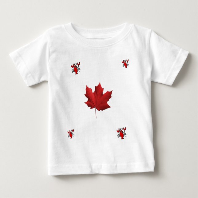 Bebé Camiseta de la langosta del niño (Anverso)