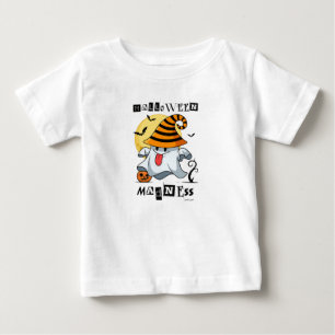 Bebé camiseta de la locura de Halloween
