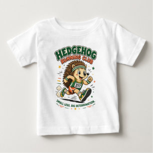 Bebé Camiseta de la Mascota Adorable del Club de Corred