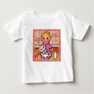 Bebé Camiseta de la niña del día de la madre
