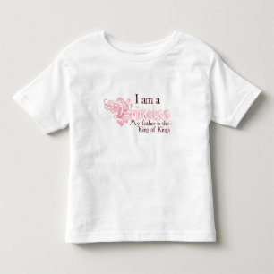Bebé Camiseta de la princesa Rey de Reyes Chicas pequeñ
