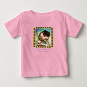 Bebé Camiseta de la Princesa y el Príncipe Rana