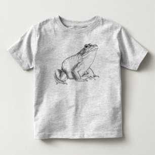 Bebé Camiseta de la rana del niño Rana Bullfrog Art Bab