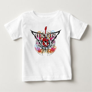 Bebé Camiseta de la roca de las mamáes