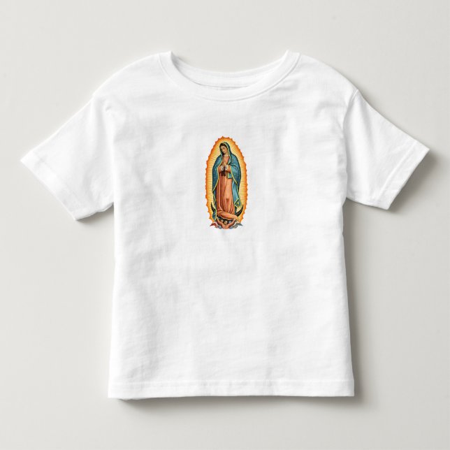 Bebé Camiseta de la Santísima Virgen de Guadalupe para  (Anverso)