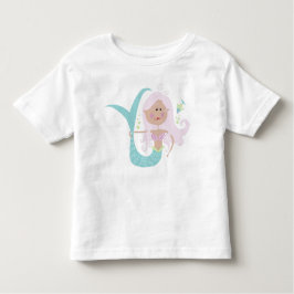 Bebé Camiseta de la sirena Chica