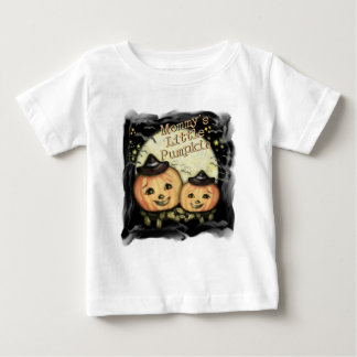 Bebé Camiseta de las calabazas del vintage de Halloween