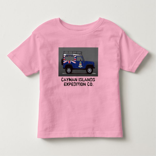 Bebé Camiseta de las ISLAS CAIMÁN (Anverso)