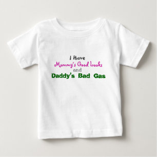 Bebé Camiseta de las mejores y peores cualidades del be