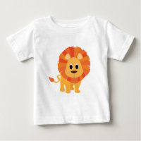 Camiseta de León Cute