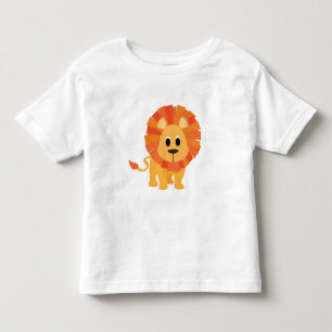 Bebé Camiseta de León Cute