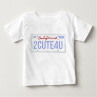 camiseta de licencia de California para niño nacid