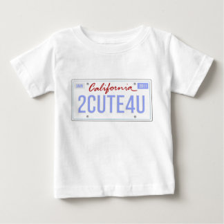 Bebé camiseta de licencia de California para niño nacid
