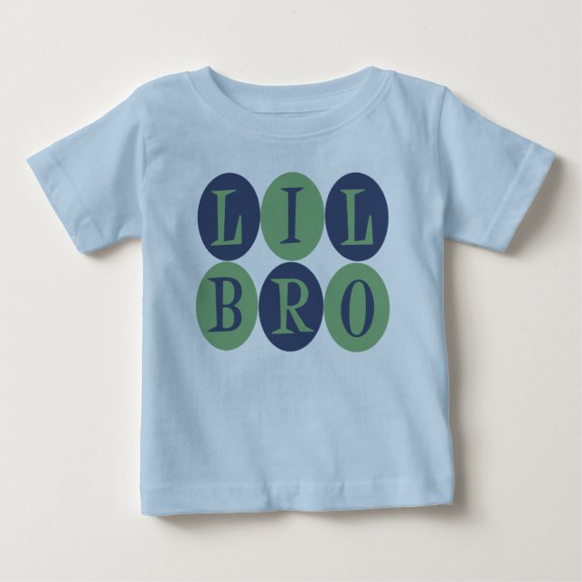 Bebé Camiseta de Lil Bro (Anverso)
