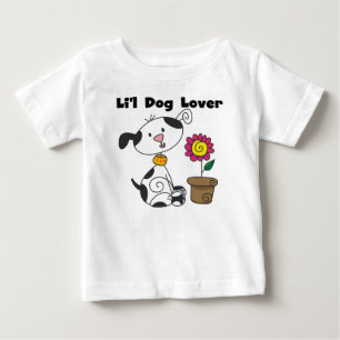 Bebé camiseta de Li'l Dog Lover