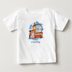 Bebé Camiseta de Londres 