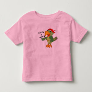Bebé Camiseta de loro para niños pequeños