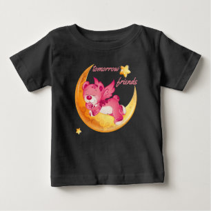 Bebé camiseta de los amigos de mañana