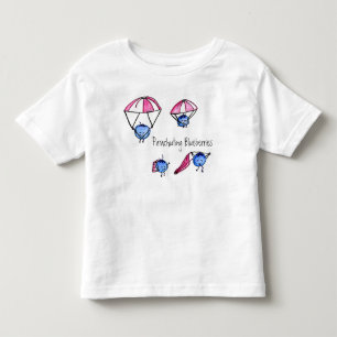 Bebé Camiseta de los arándanos que se lanza en