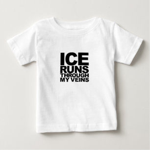 Bebé Camiseta de los funcionamientos de hielo